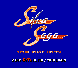 Silva Saga (english translation) Title Screen